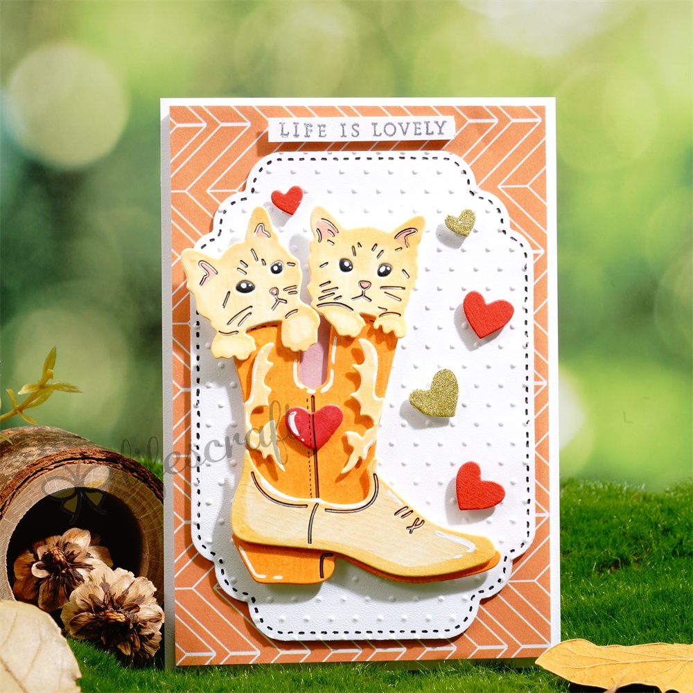 Lifescraft Cat in the Shoe Metal Cutting Dies