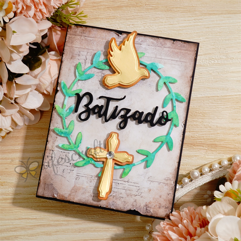 Lifescraft Flower Leaf Baptism Metal Cutting Dies