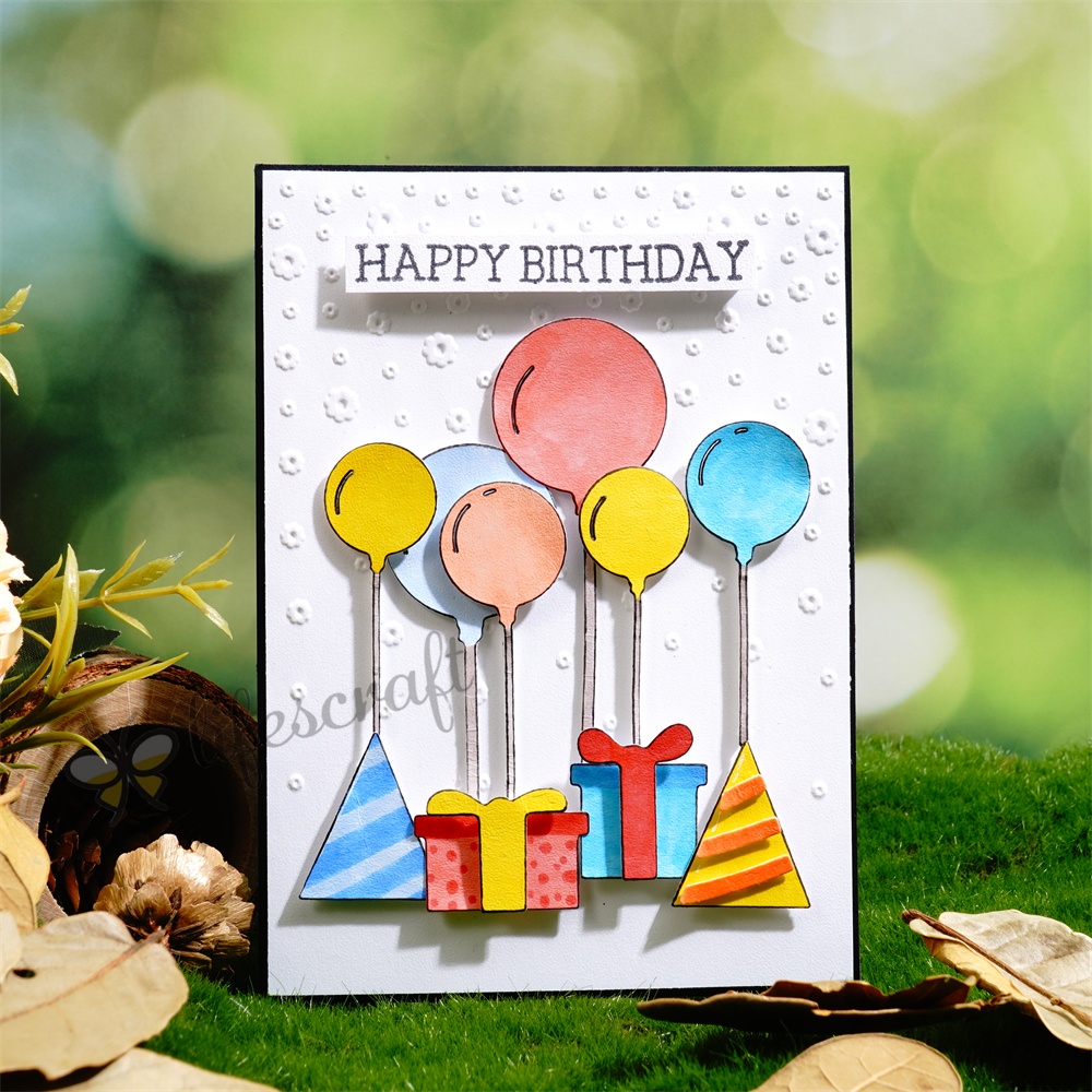 Lifescraft Balloon Gift Box Metal Cutting Dies