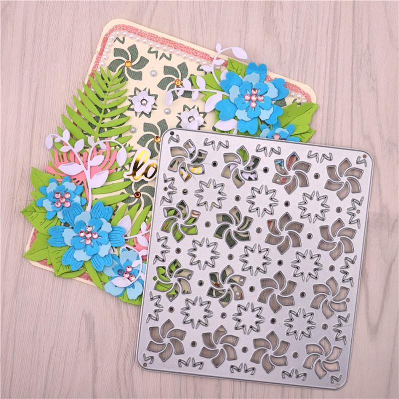 Windmill Pattern Background Dies - Inlovearts