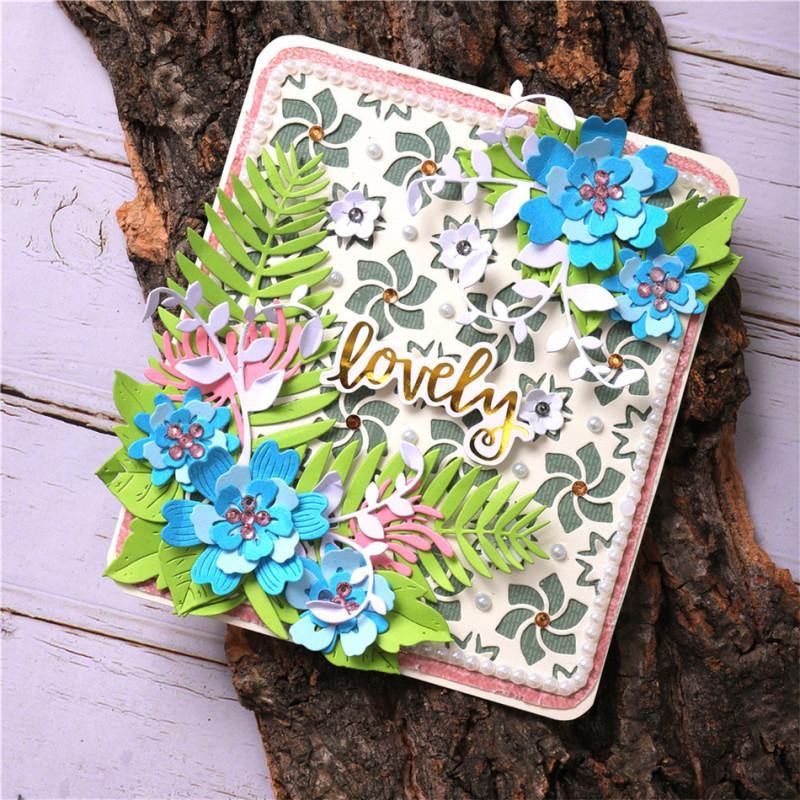 Windmill Pattern Background Dies - Inlovearts