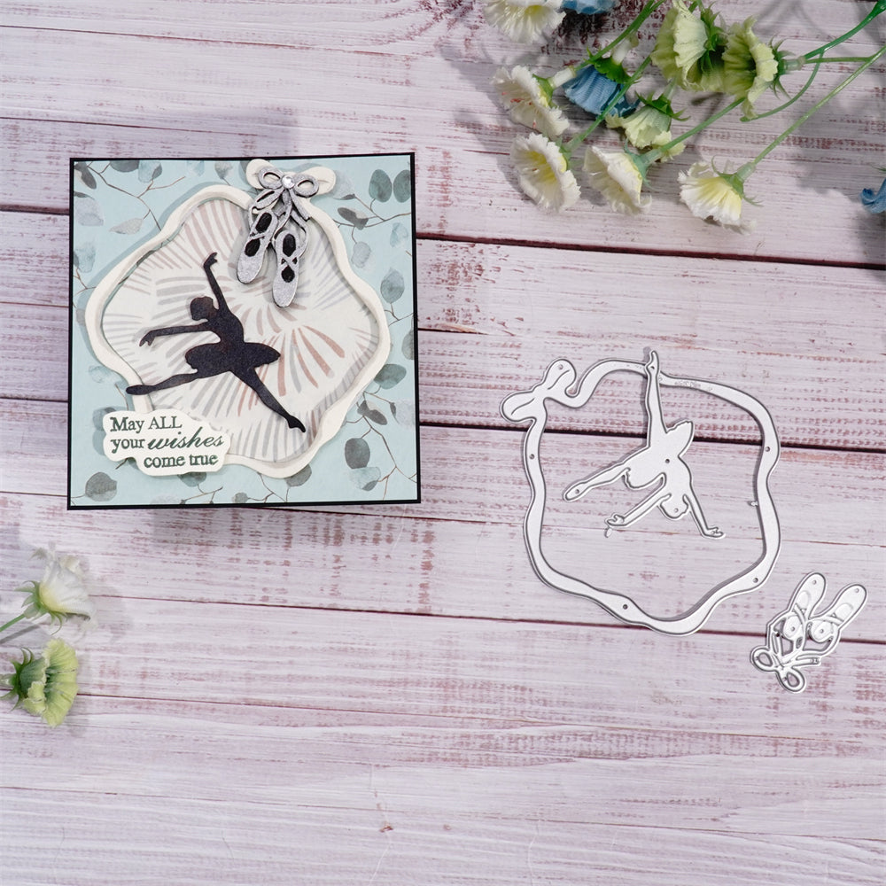 Lifescraft Elegant Ballet Girl Metal Cutting Dies