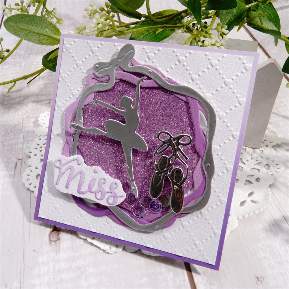 Lifescraft Elegant Ballet Girl Metal Cutting Dies