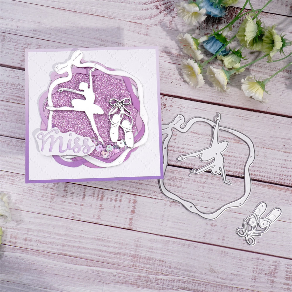 Lifescraft Elegant Ballet Girl Metal Cutting Dies