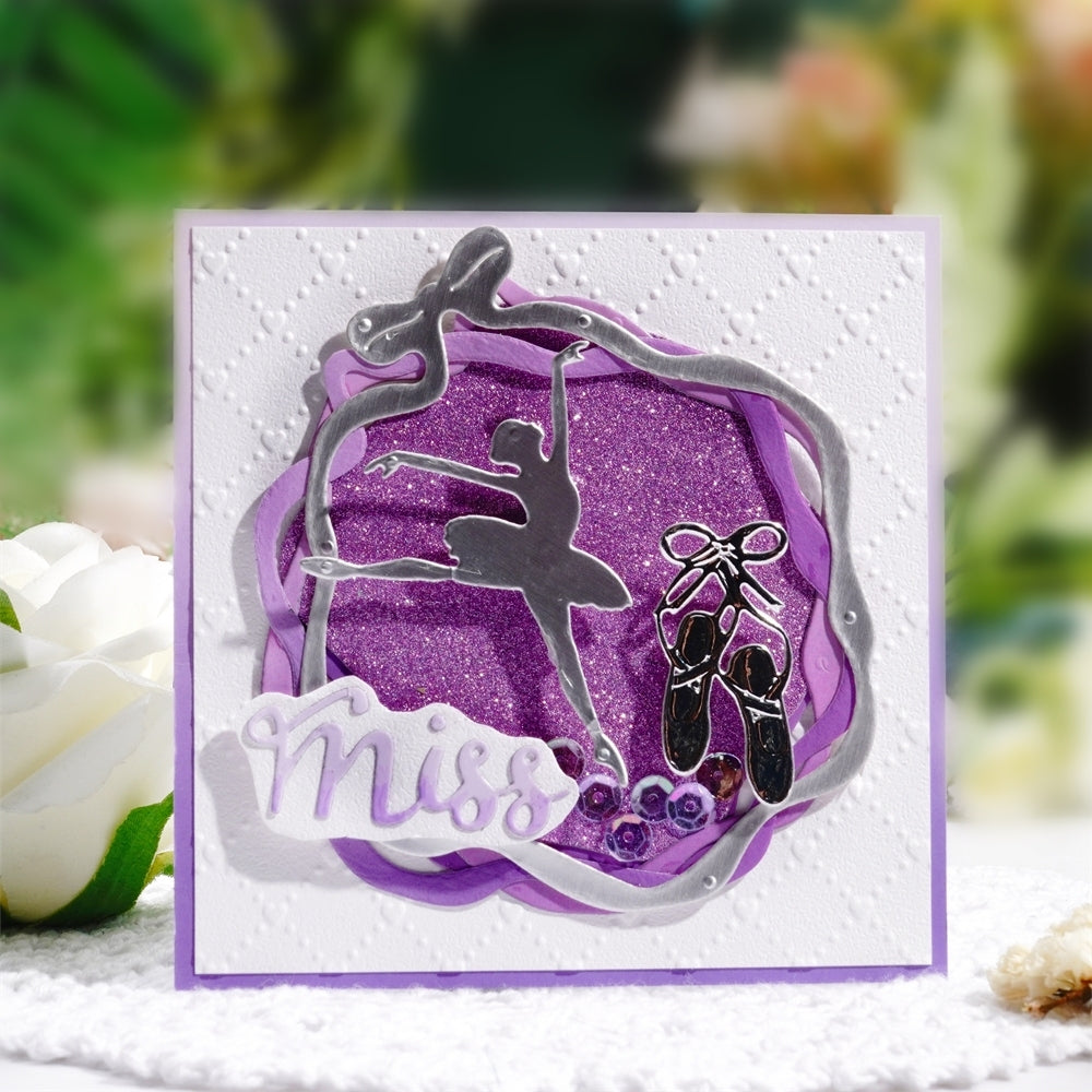 Lifescraft Elegant Ballet Girl Metal Cutting Dies