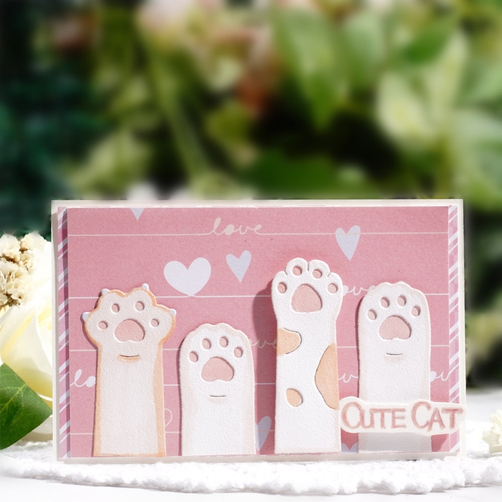Lifescraft Lovely Cat Claws Metal Cutting Dies