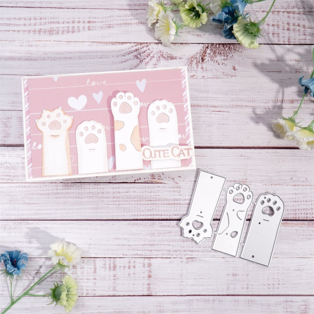 Lifescraft Lovely Cat Claws Metal Cutting Dies