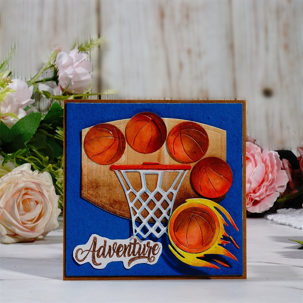 Lifescraft Basketball With Basket Cutting Dies