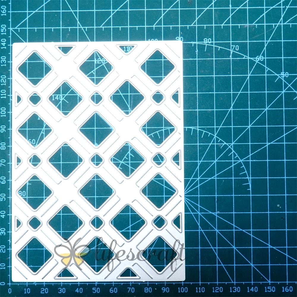 Lifescraft Hollow Square Background Board Cutting Dies