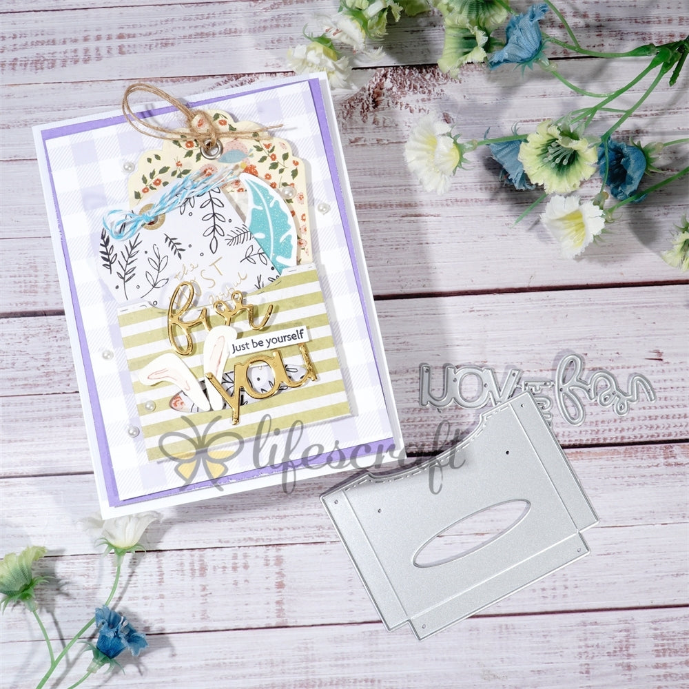 Lifescraft "Love For You" Word With An Envelope Cutting Dies