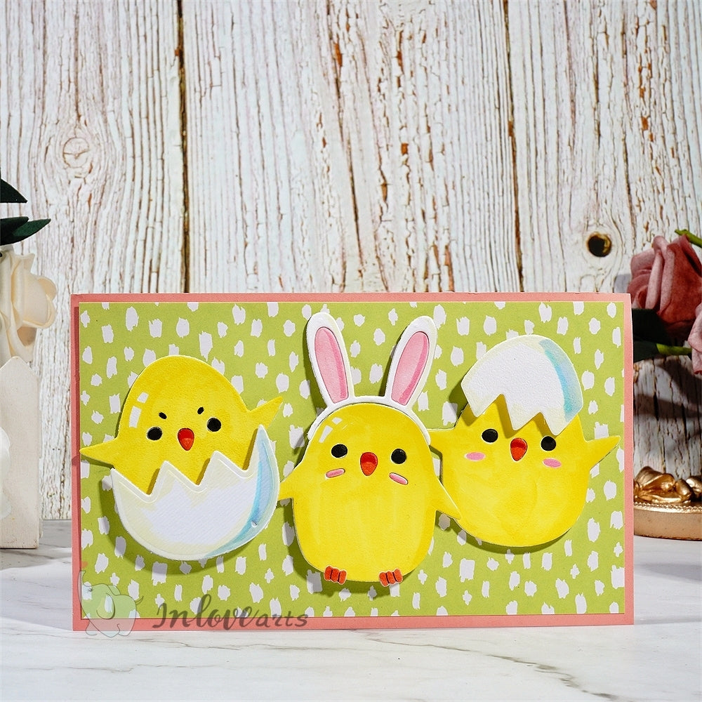 Lifescraft Lovely Chicks With Shell Cutting Dies