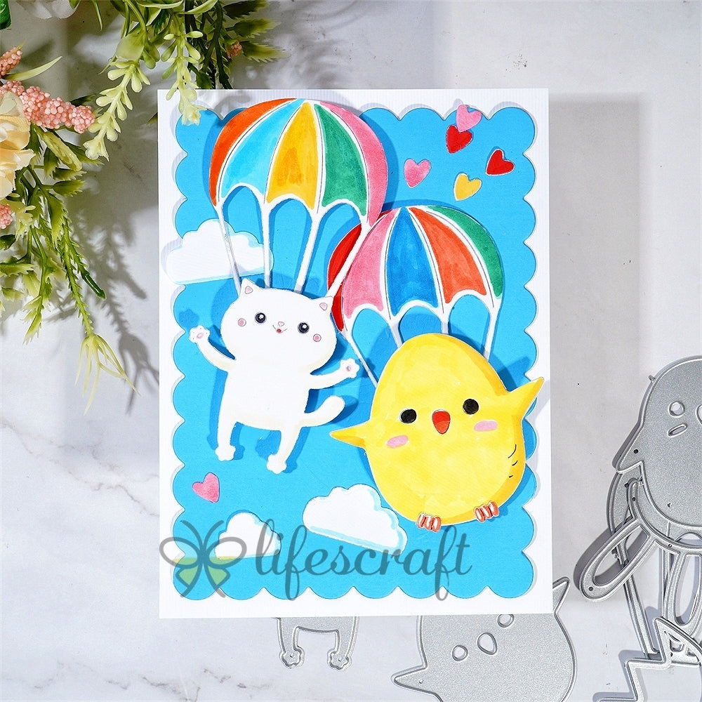 Lifescraft Lovely Chicks With Shell Cutting Dies