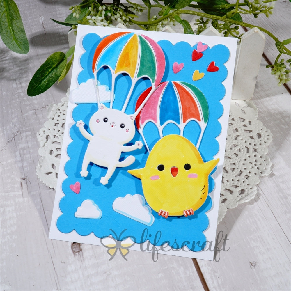 Lifescraft Lovely Chicks With Shell Cutting Dies