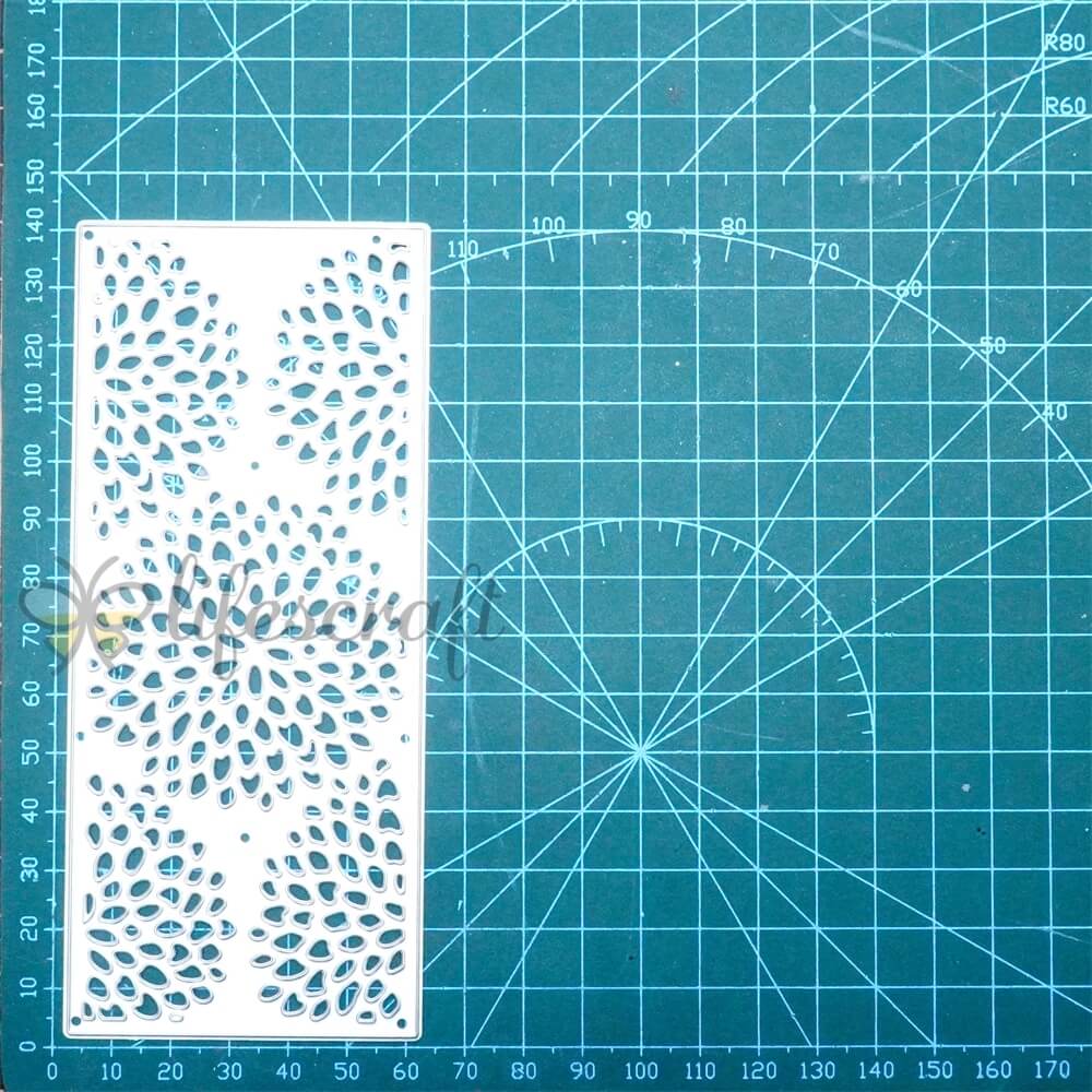 Lifescraft Rainy Drop Background Board Cutting Dies