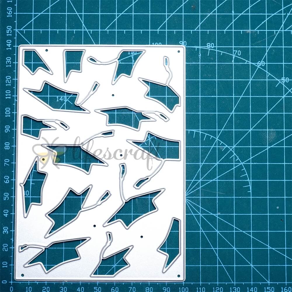 Lifescraft Graduation Cap Background Board Metal Cutting Dies