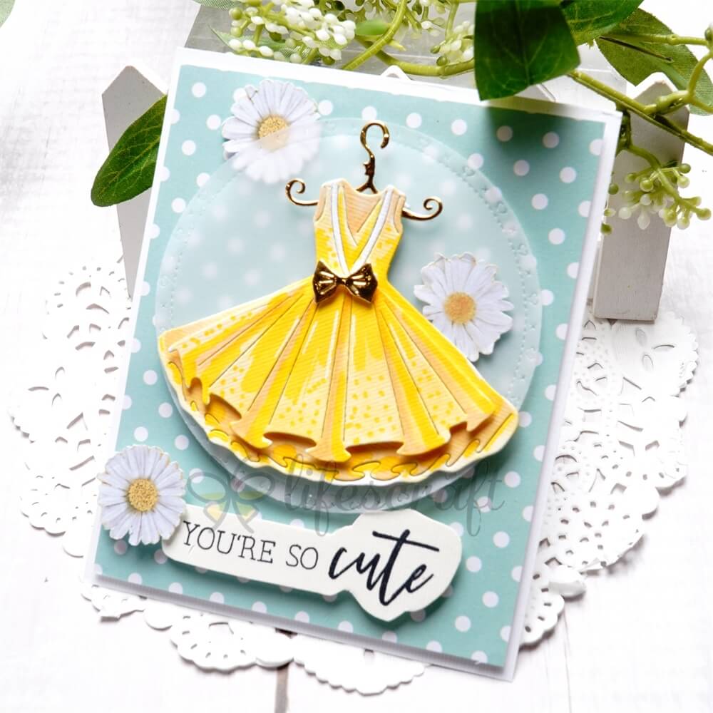 Lifescraft Gorgeous Skirt Metal Cutting Dies