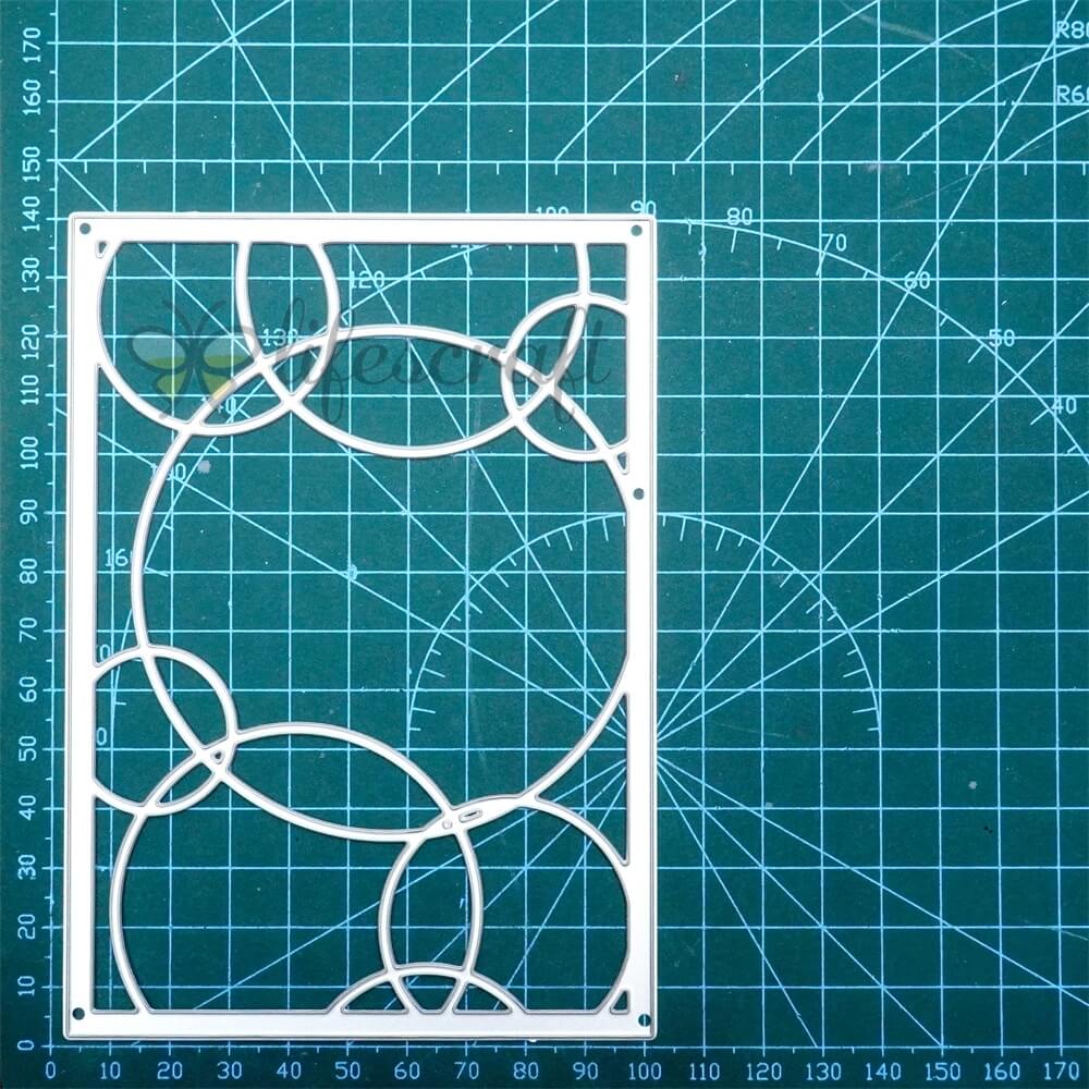 Lifescraft Bubble Background Board Cutting Dies
