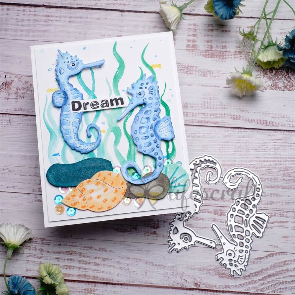 Lifescraft Hippocampus Japonicus Cutting Dies