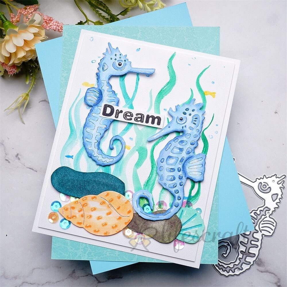 Lifescraft Hippocampus Japonicus Cutting Dies