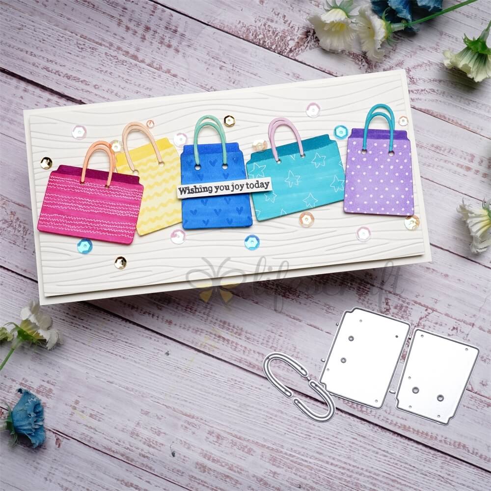 Lifescraft Shopping Bags Cutting Dies