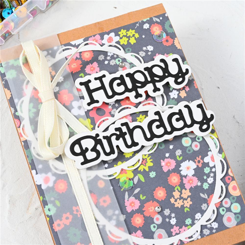 Happy Birthday Blessing Dies - Inlovearts