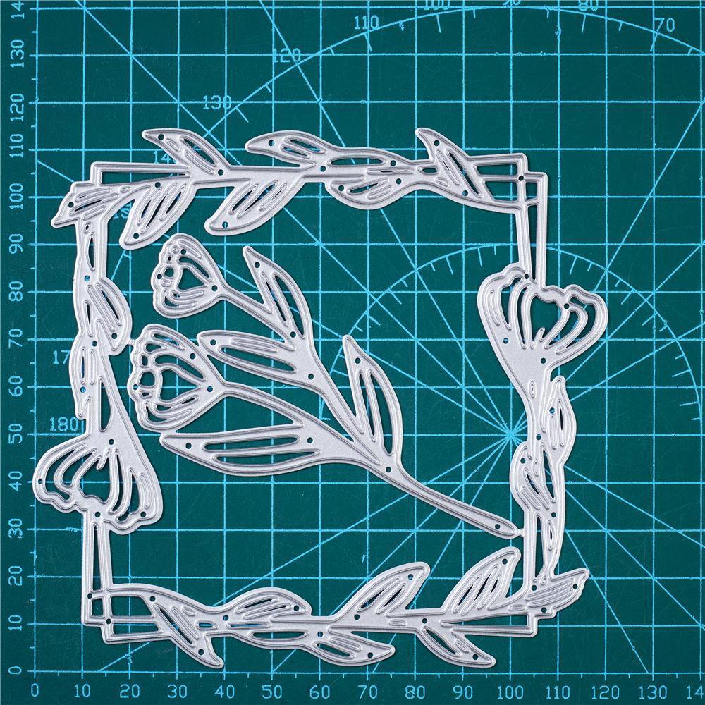 Creative Leaf-like Frame Decor Dies - Inlovearts