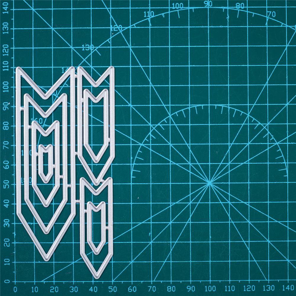 Mini Arrow Tag Dies Set - Inlovearts