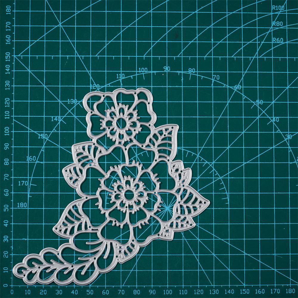 Blooming Flowers Decor Dies - Inlovearts