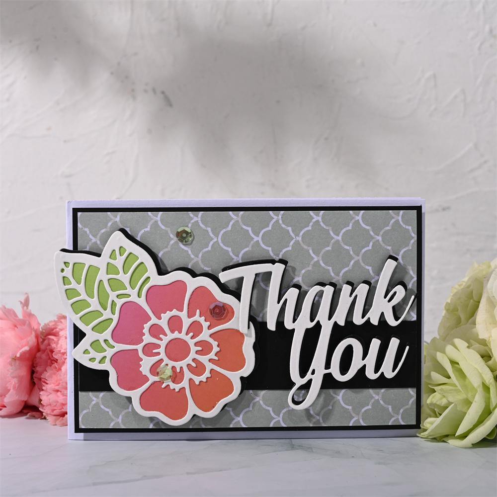 4 Pcs Layering Blooming Flowers Dies - Inlovearts