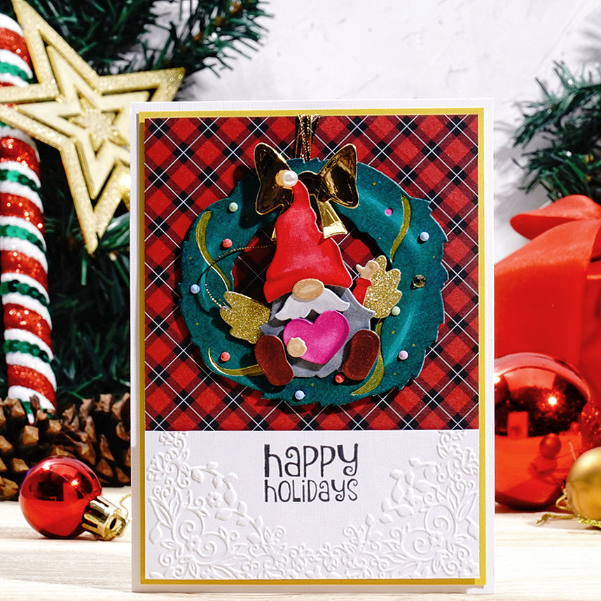 Lifescraft Gnomes and Wreaths Cutting Dies