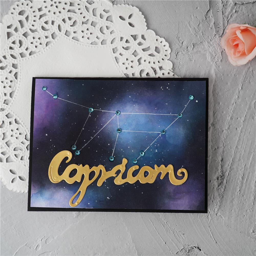 Constellation Lines And Words Dies - lifescraft