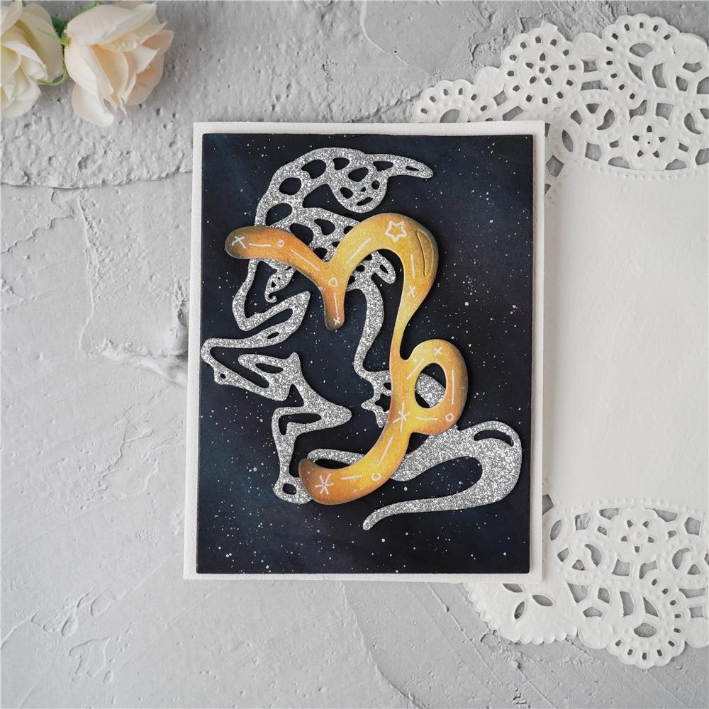 Constellation Lines And Words Dies - lifescraft