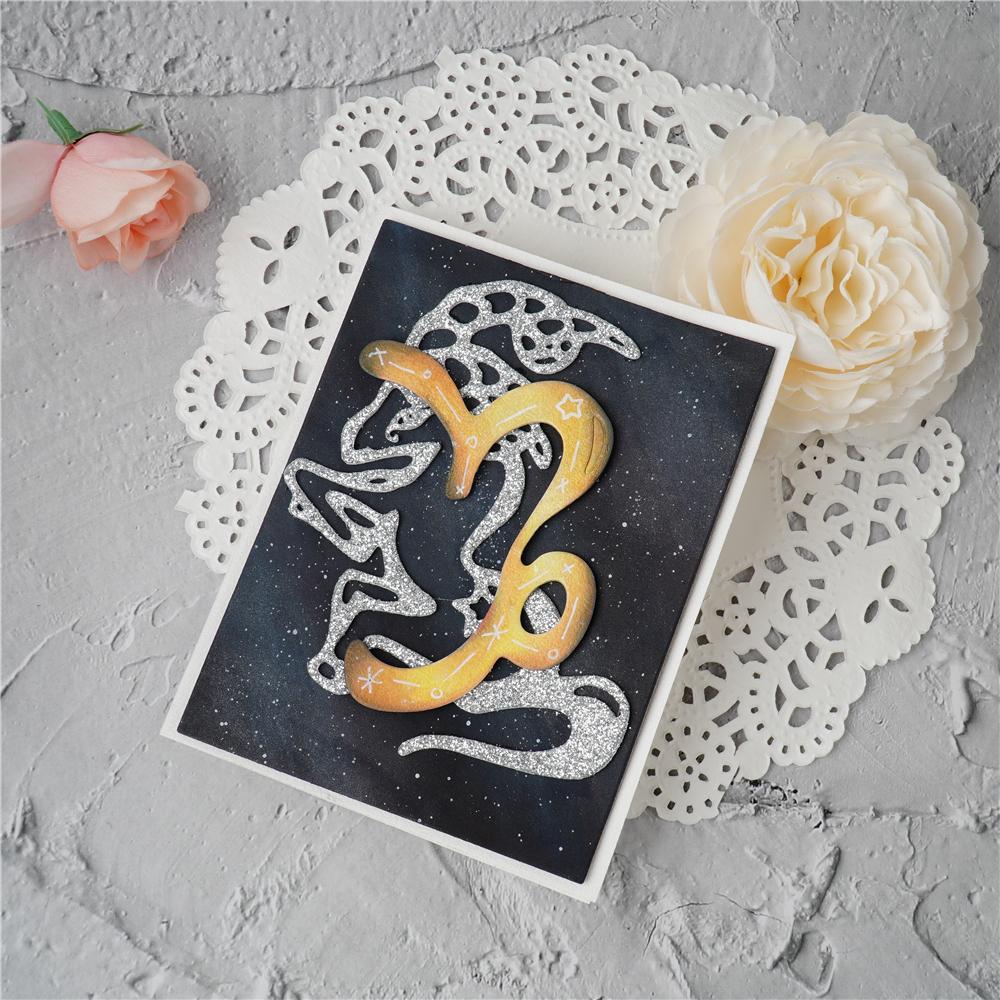 Constellation Lines And Words Dies - lifescraft