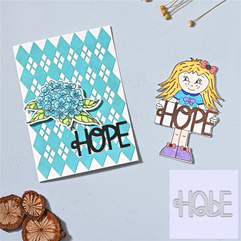 "HOPE" Word Dies - Inlovearts