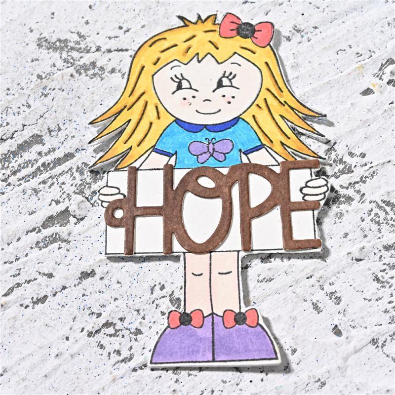 "HOPE" Word Dies - Inlovearts