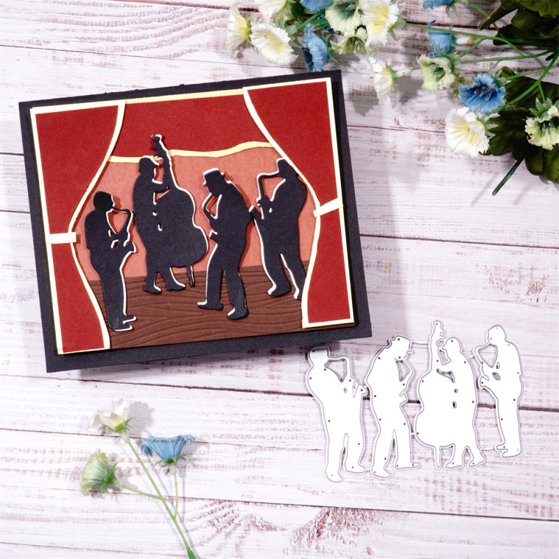 Lifescraft Western Jazz Theme Cutting Dies