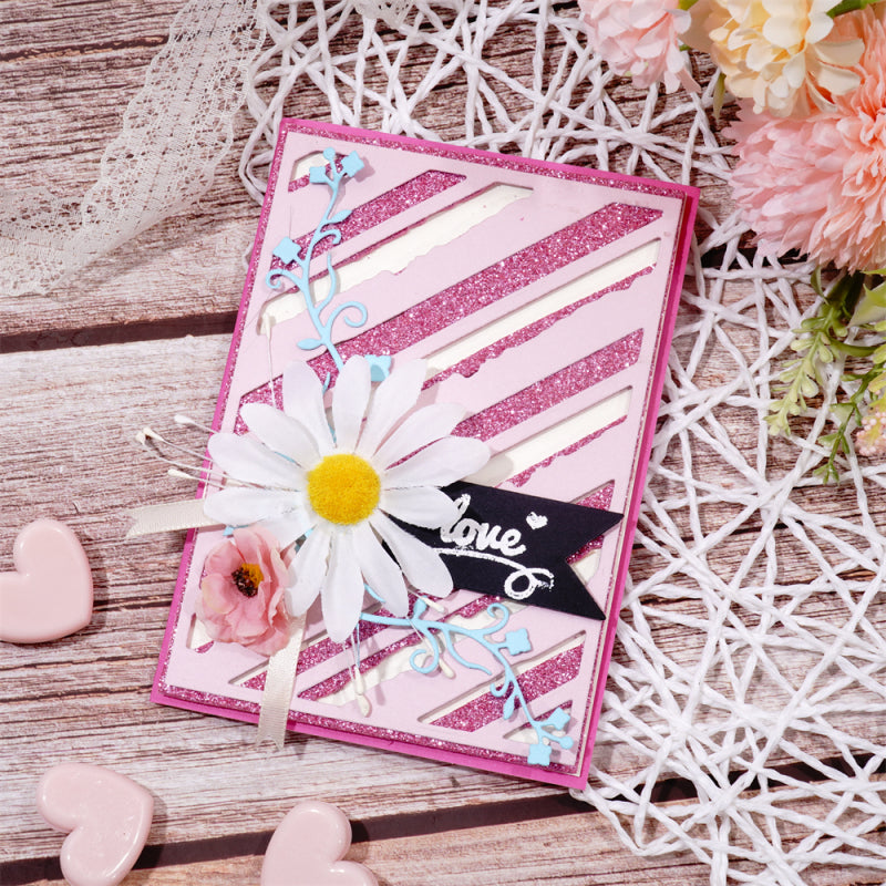 Lifescraft Irregular Stripes Background Board Dies