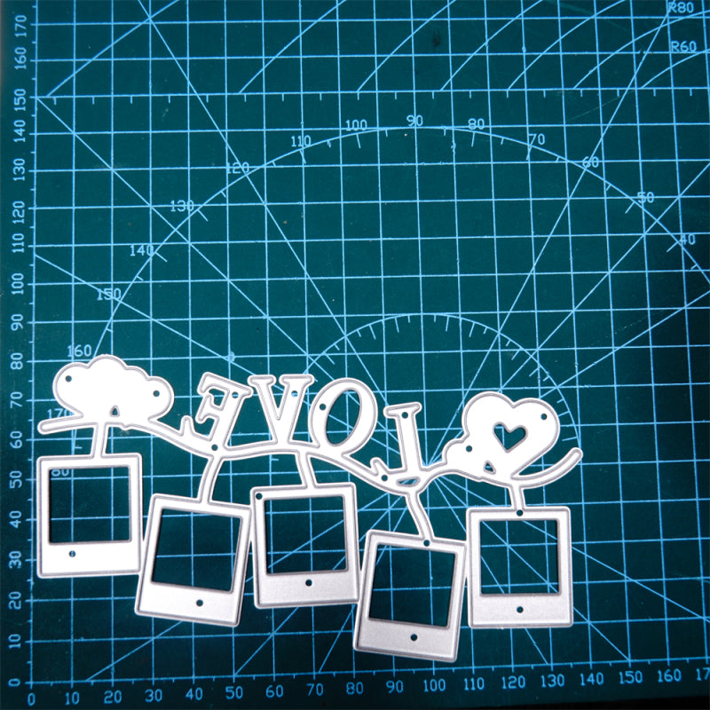 Lifescraft Creative "LOVE" Photo Wall Decor Dies