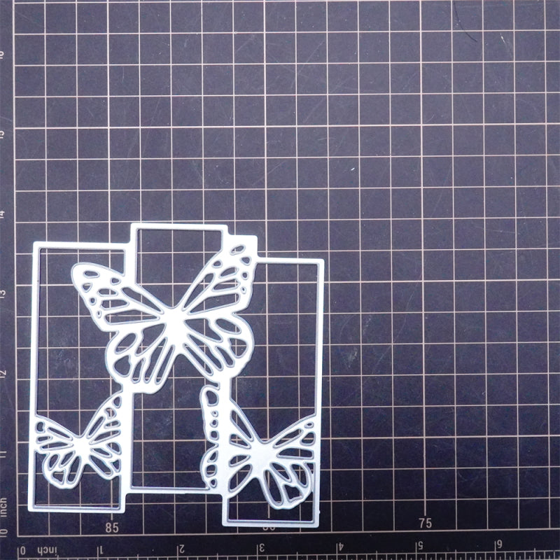 Lifescraft Three Butterflies Frame Metal Cutting Dies