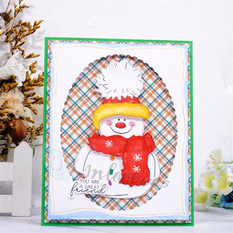 Lifescraft Christmas Snowman Cutting Dies