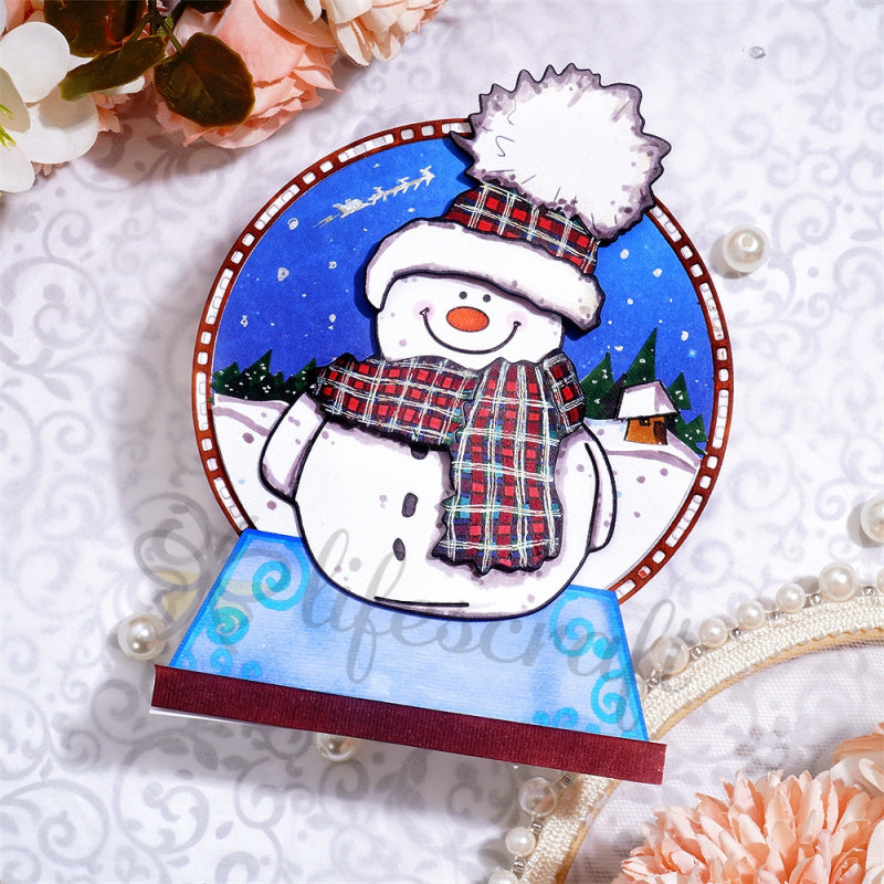Lifescraft Christmas Snowman Cutting Dies