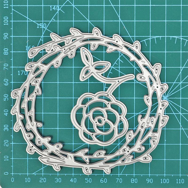 Willow Branches and Flower Dies - Inlovearts