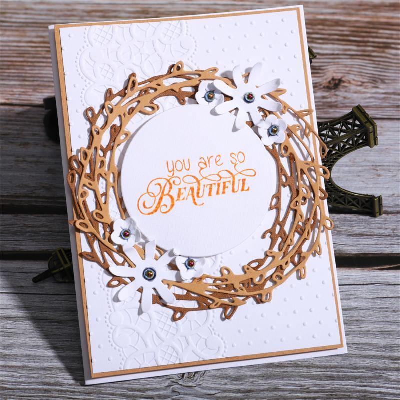 Willow Branches and Flower Dies - Inlovearts