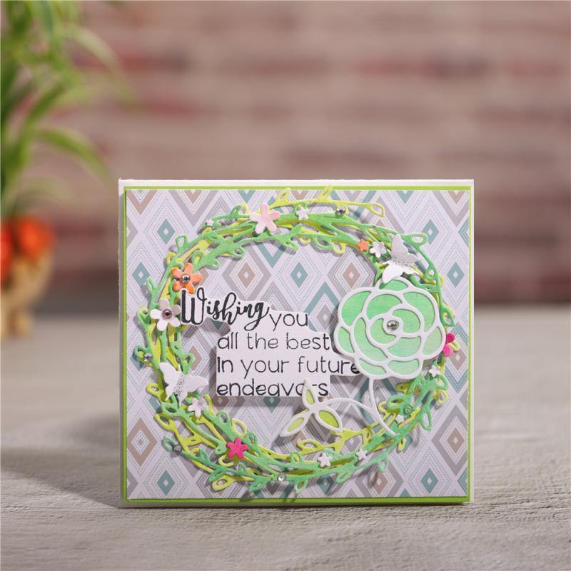 Willow Branches and Flower Dies - Inlovearts