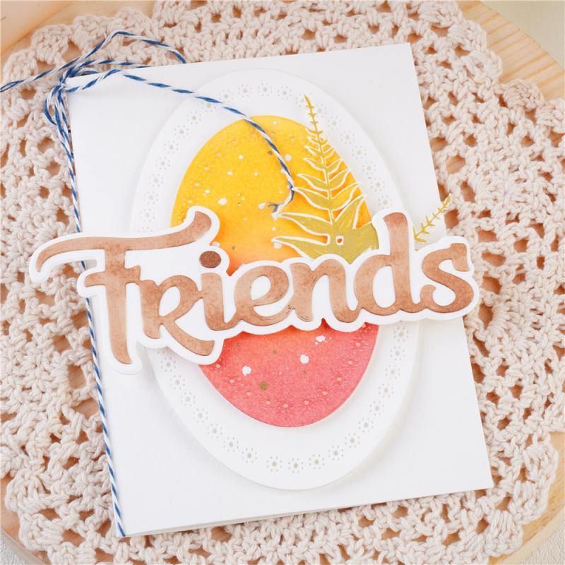 Oval Daisy Pattern Nesting  Dies - Inlovearts