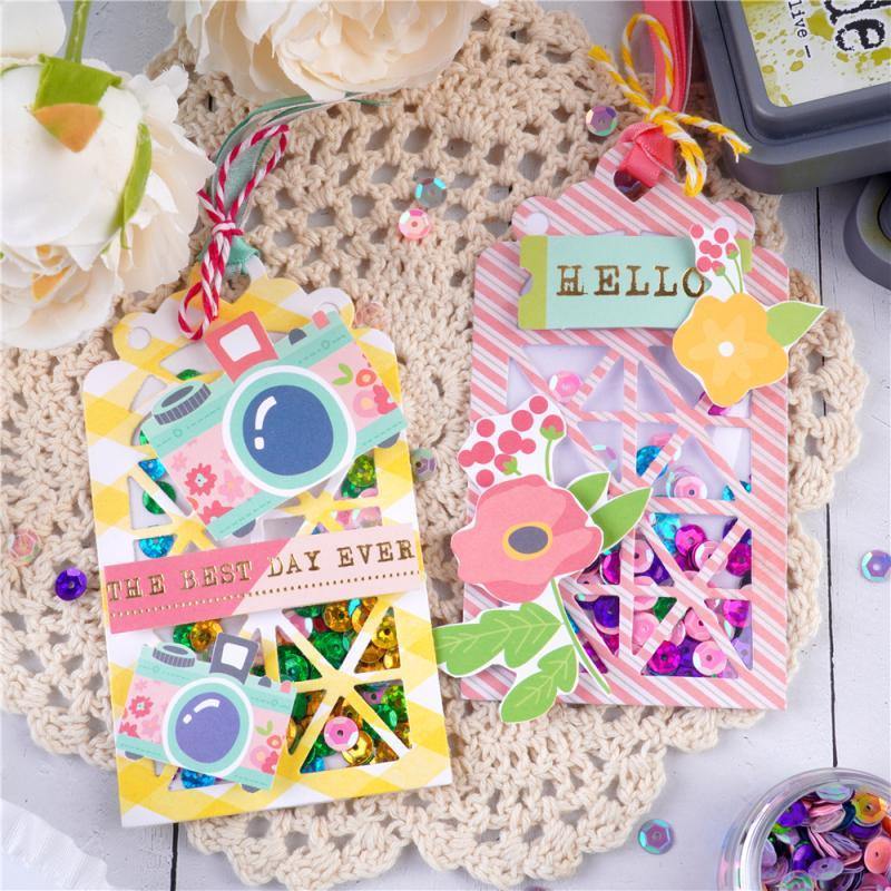 Hollow Heart Pattern Pocket Dies - Inlovearts