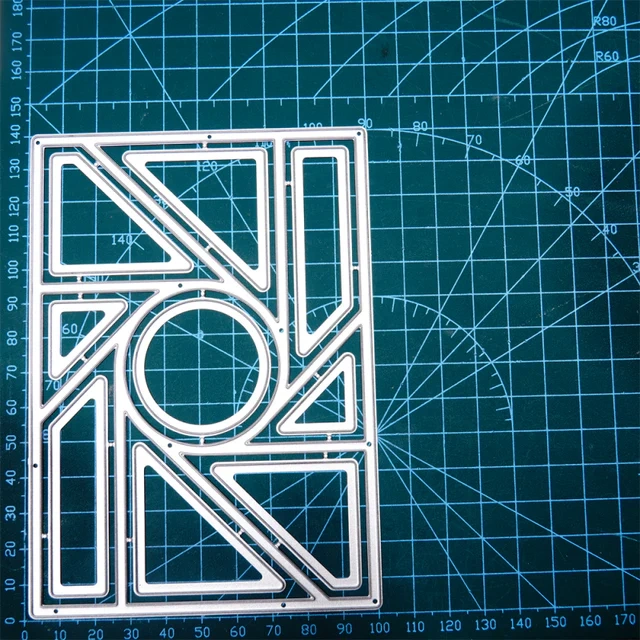 Lifescraft Circle and Geometry Shapes Background Metal Cutting Dies