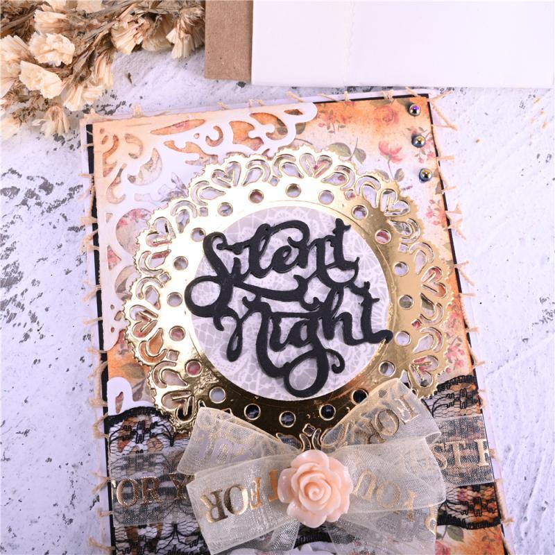 Flower Frame Corner Decor Dies - Inlovearts