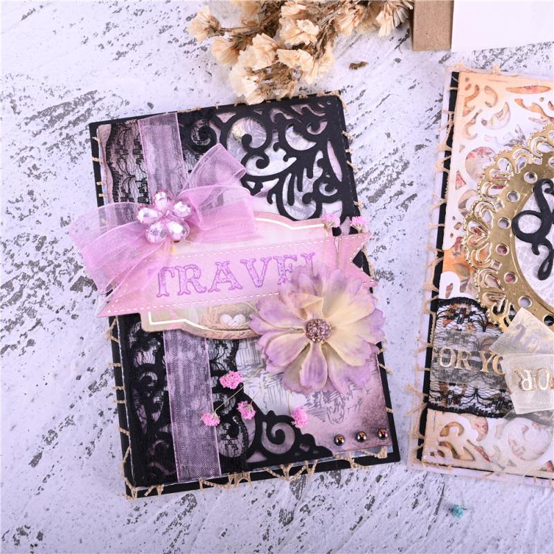 Flower Frame Corner Decor Dies - Inlovearts