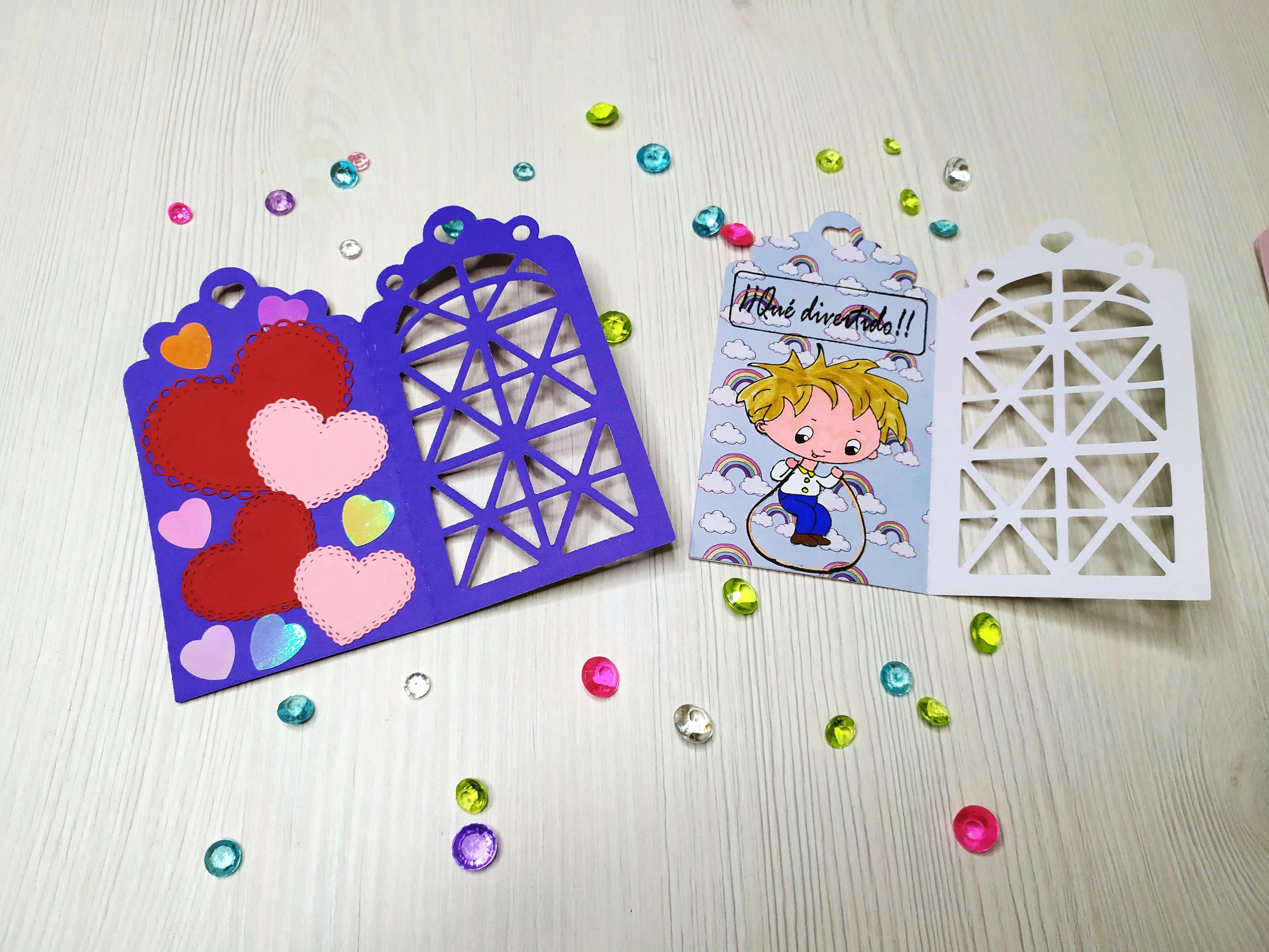 Hollow Heart Pattern Pocket Dies - Inlovearts